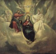El Greco The Coronation of the Virgin oil painting reproduction